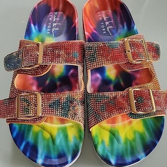 Nicole Miller Rainbow 🌈 Slides - Picture 5 of 9